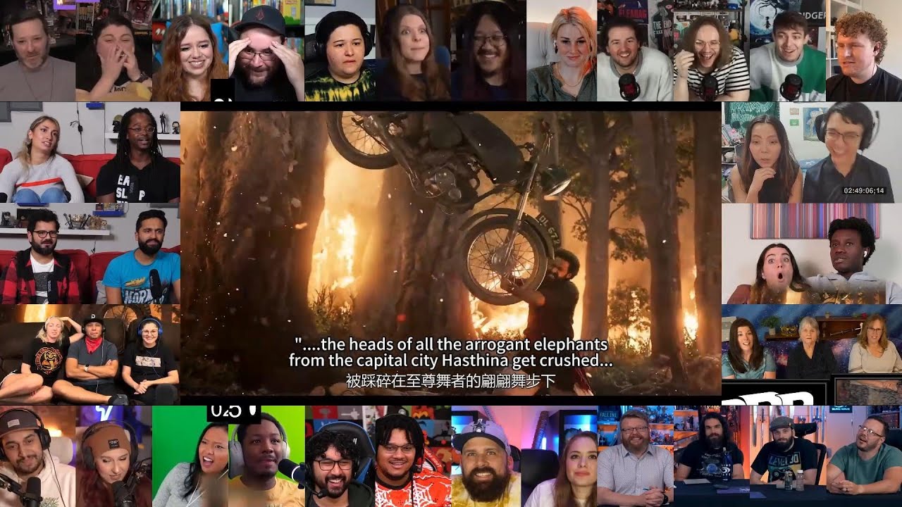 RRR (2022) reaction mashup