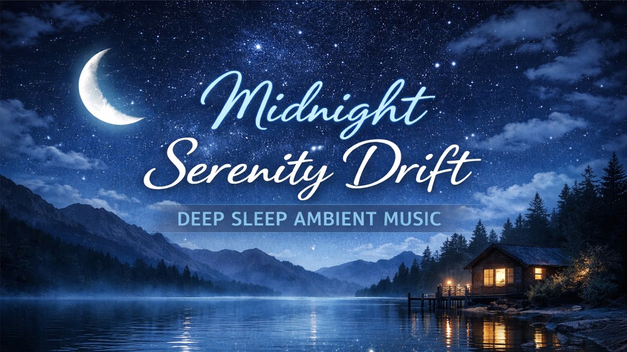 Midnight Serenity Drift – Deep Sleep Ambient Music