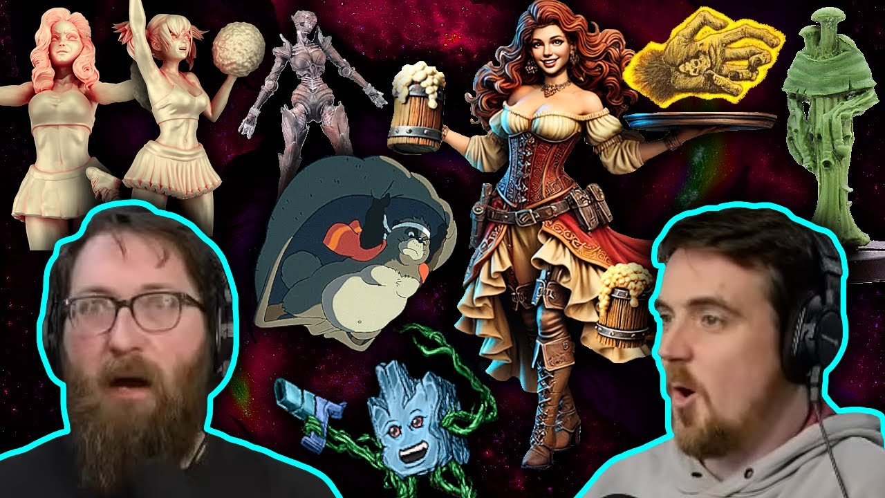 Kickstarter Miniatures 74 - The Monkey's Paw Curls Again - Tom and Ben