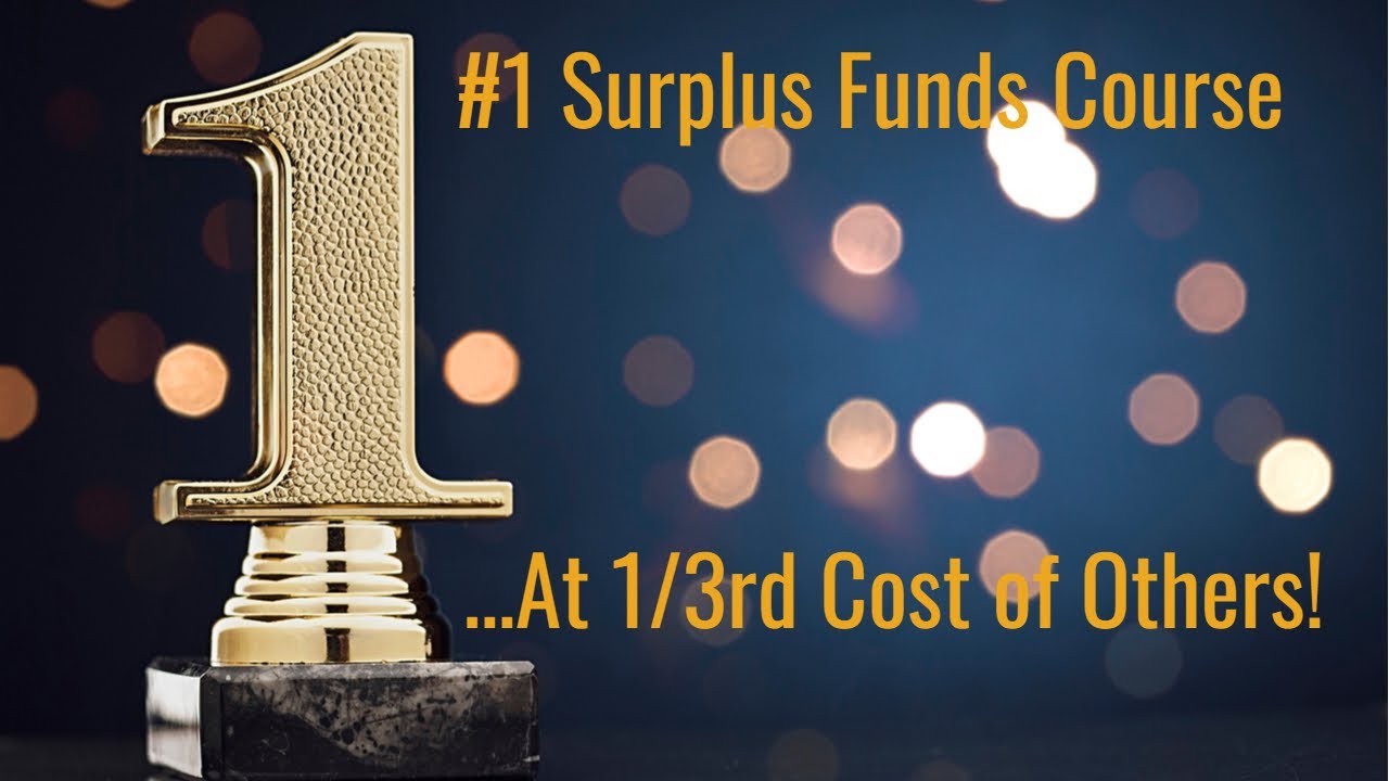 #1 Surplus Funds Course - Online training AND Partnership!