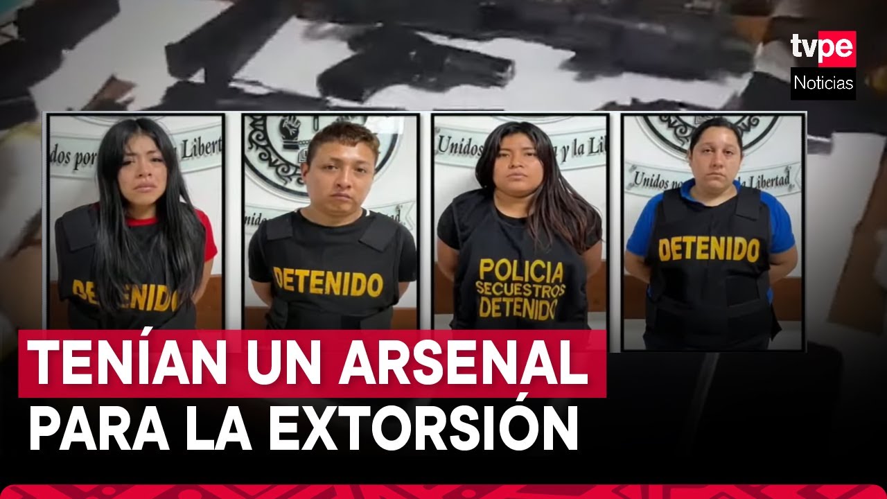 Así cayeron Los Chuckys, organización que grababa y enviaba amenazas extorsivas a sus víctimas