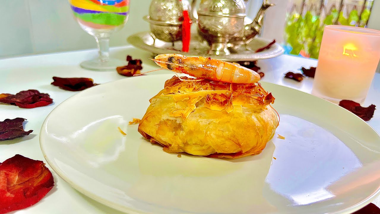 moroccan fish bastilla (pastilla) recipe easy dish and delicious-cooking in 3 steps