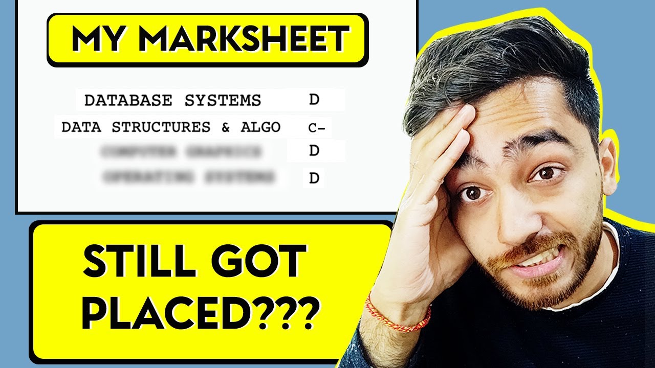 My EMBARRASSING College Degree MARKSHEET😭😭 | BITS CSE Grades