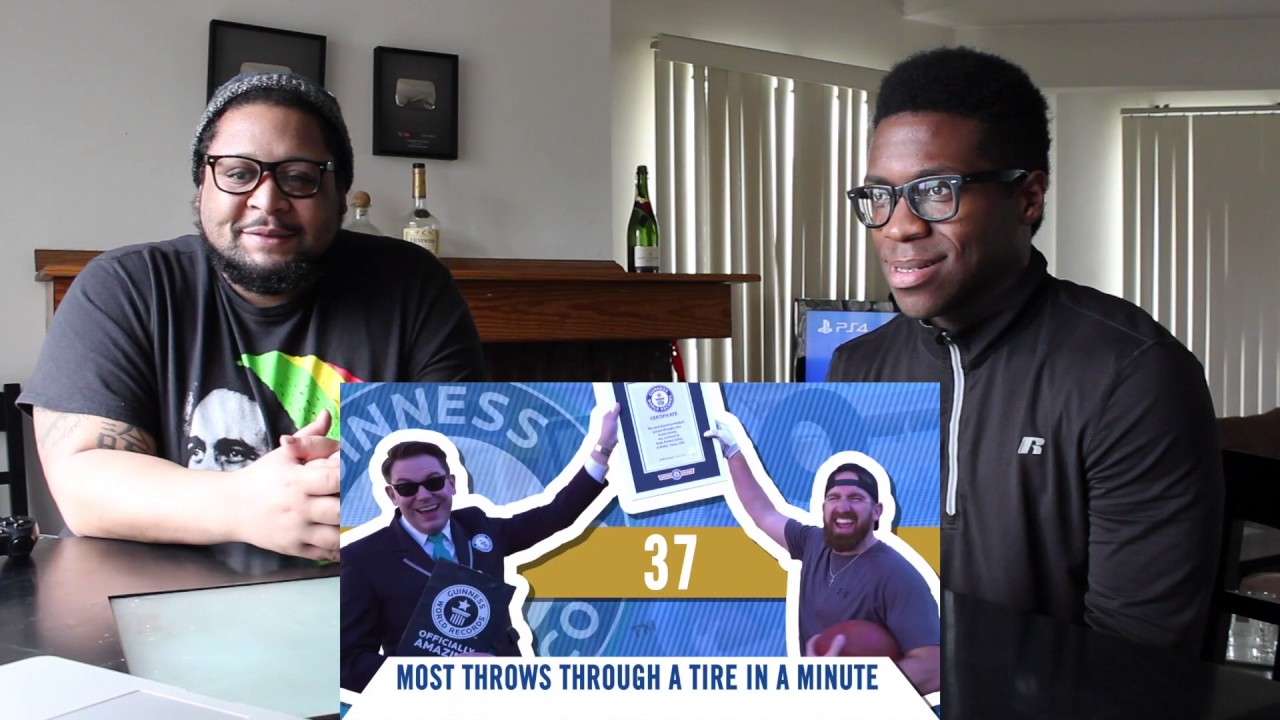 Football World Record Edition | Dude Perfect REACTION!!!!