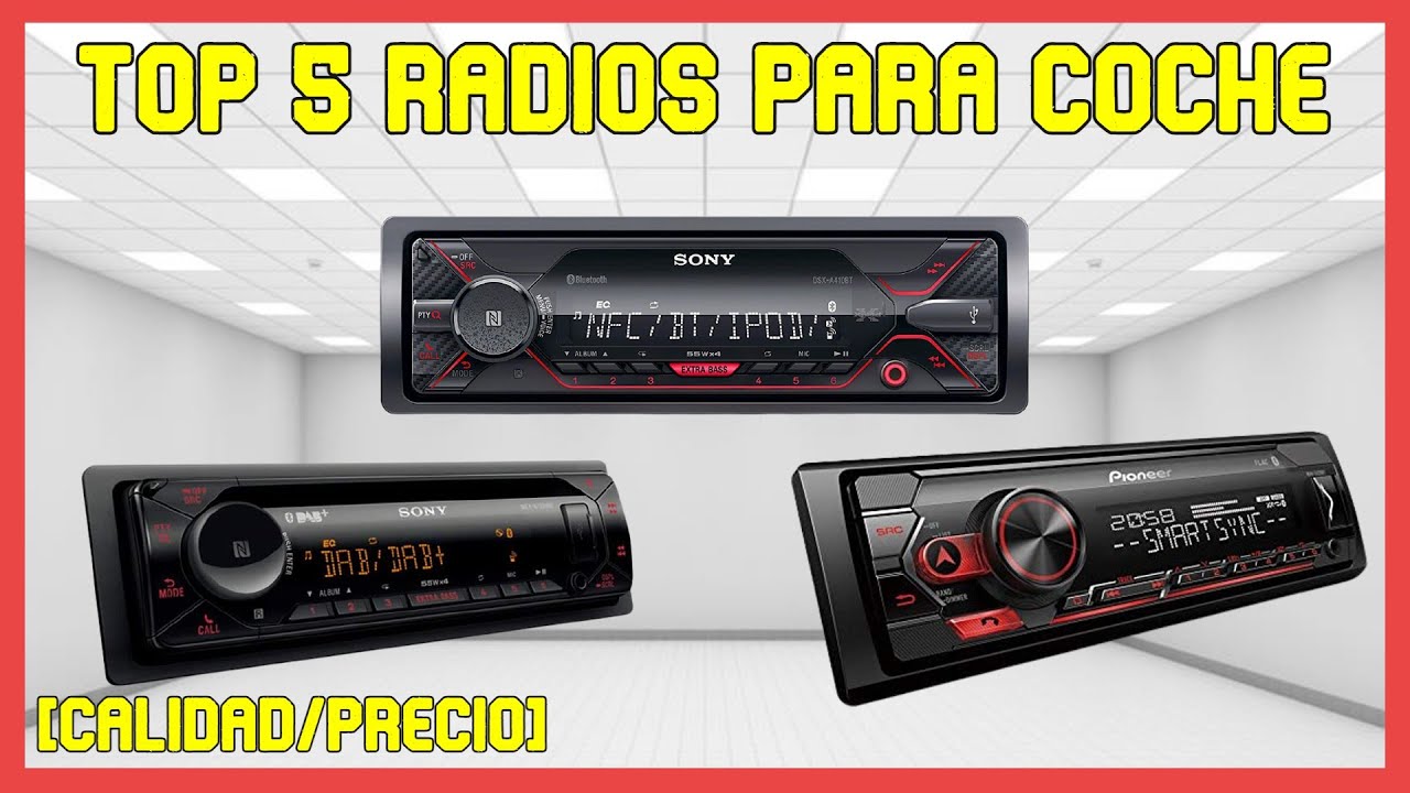 📻MEJORES 5 RADIOS PARA COCHE CALIDAD PRECIO📻🔊TOP 5 RADIOS PARA COCHE🔊✅AMAZON✅