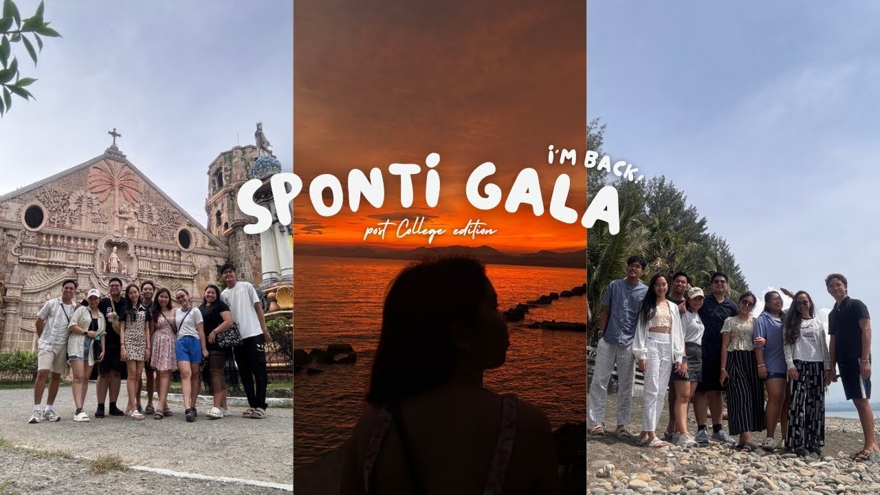 sponti gala with college friends