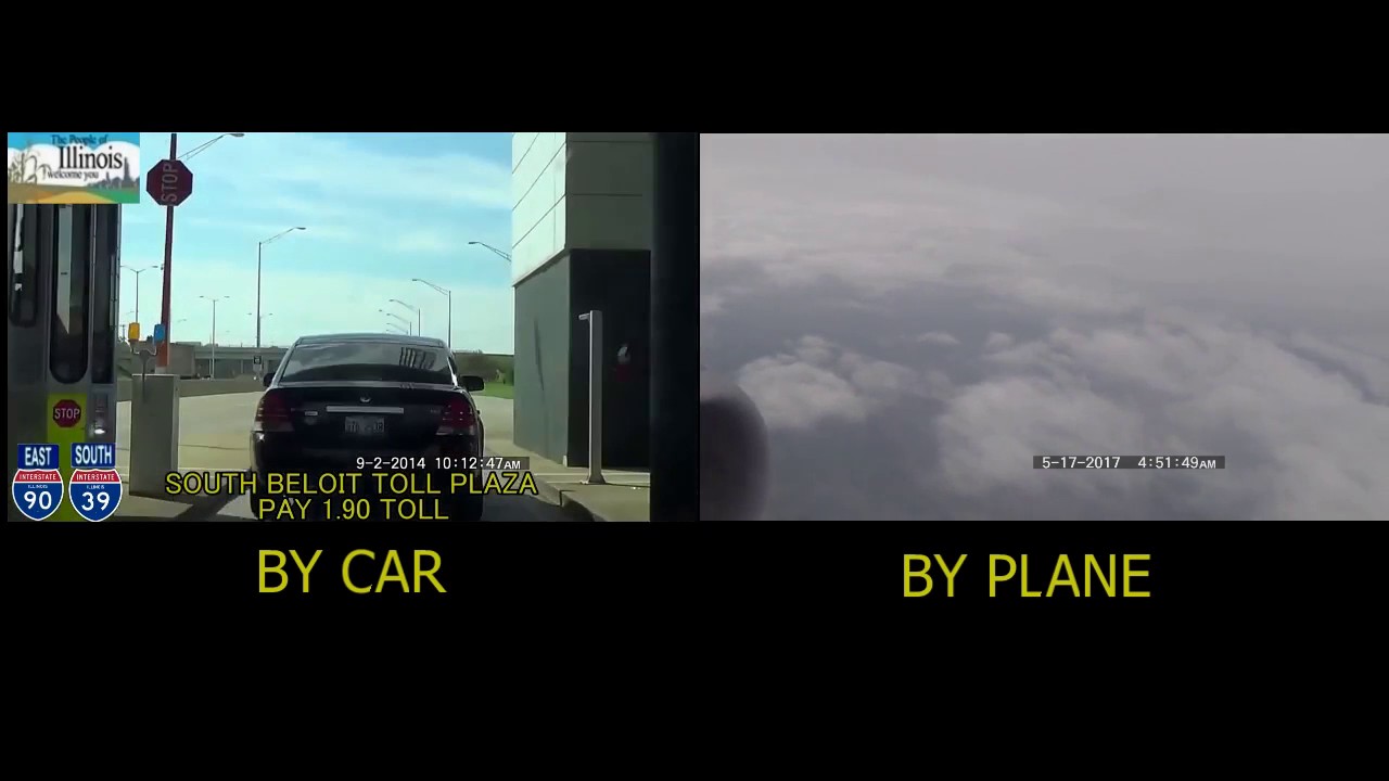 Milwaukee WI(MKE) to Las Vegas NV(LAS) Car Vs Plane