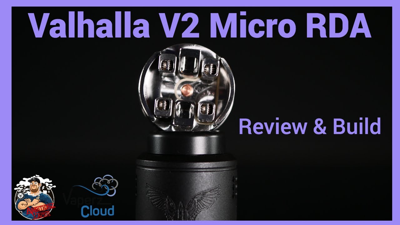 Valhalla V2 Micro RDA by Vaperz Cloud Review & Build | Better Then Asgard Mini