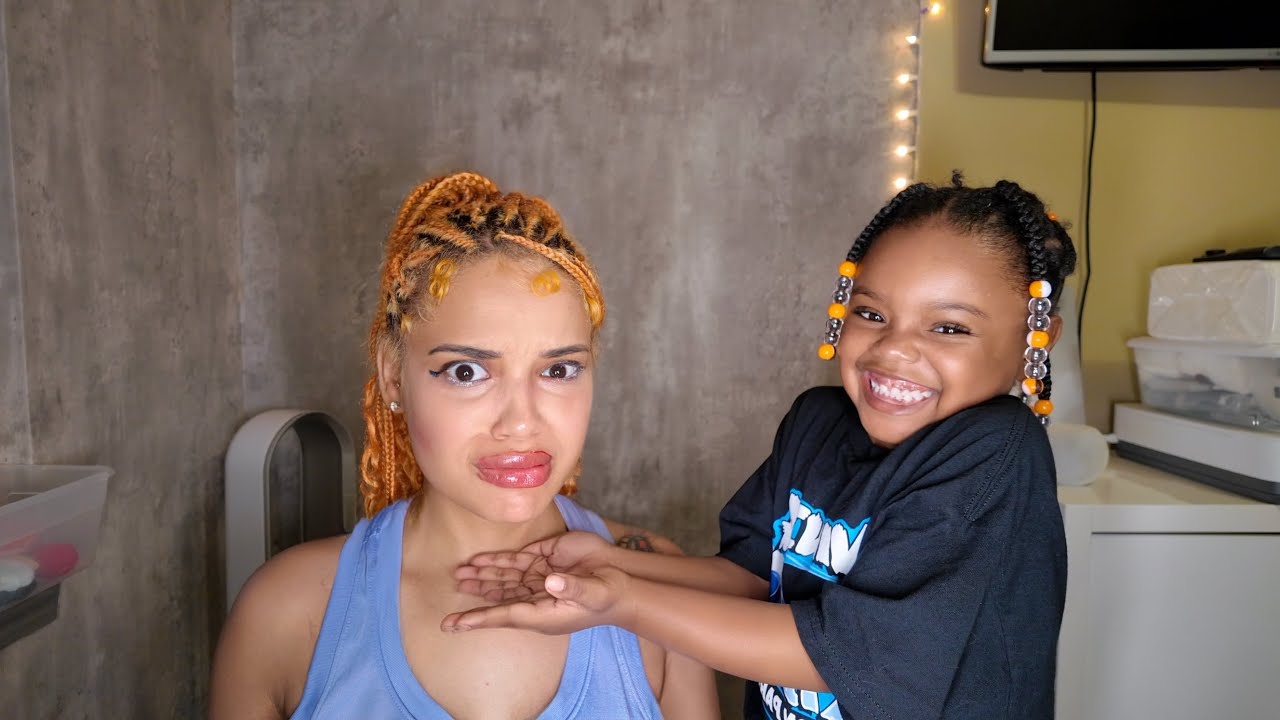 I LET MY 5 YEAR OLD DO MY MAKEUP! **INSTANT REGRET** ♡ Vanessa Lynn