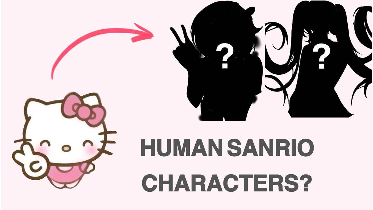 I drew SANRIO CHARACTERS as HUMANS ୨ৎ