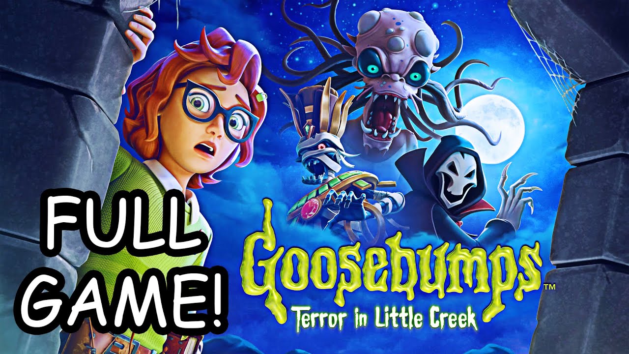 GOOSEBUMPS: TERROR IN LITTLE CREEK COMPLETE WALKTHROUGH - PS5 (4K UHD 60fps) No Commentary /Longplay