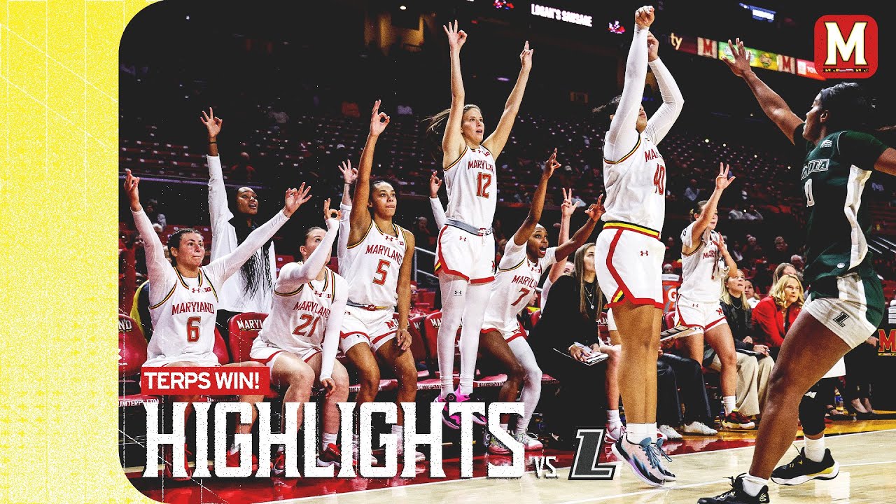 Maryland Women's Basketball Highlights | Loyola (MD)