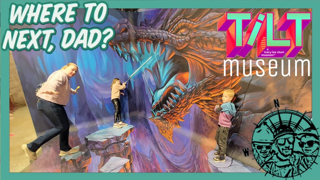 🧭 Tilt Museum of Illusion | An interactive 3D Museum at American Dream Mall