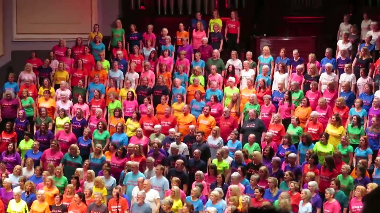 Sing in The City, Red Light Spells Danger, Usher Hall Edinburgh, 2024