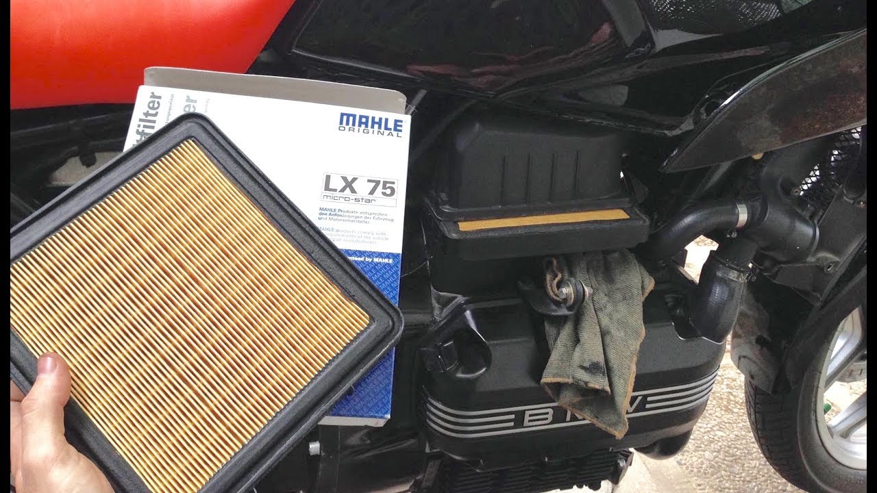 Cambiar FILTRO de AIRE | BMW K75 K100