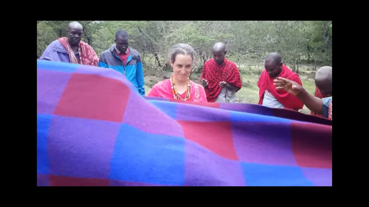 When 20 old Maasai men spit milk on you as a blessing #masaistory #maasai