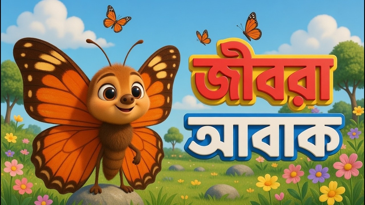 Titli Udi Bus Me Chadhi 🦋 | तितली उड़ी बस में चढ़ी | Hindi Nursery Rhymes for Kids