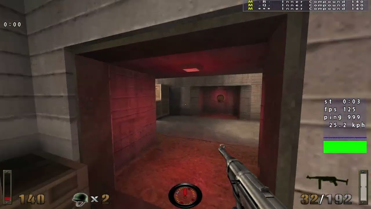 RTCW 1.0: 3v3 Scrim Night on North American Server - Scrim #2 (25/9/2016)