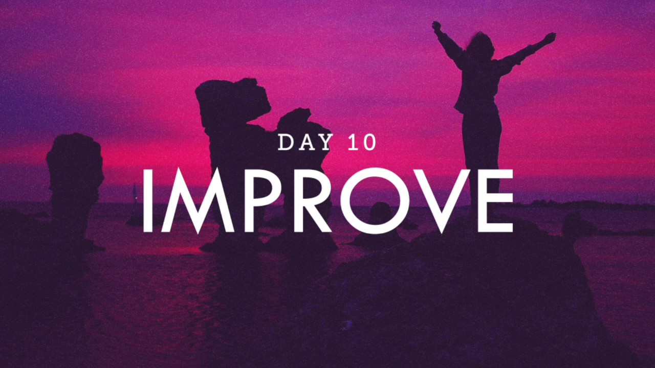Alpha Lessons: Day 10 - Your Personal Health