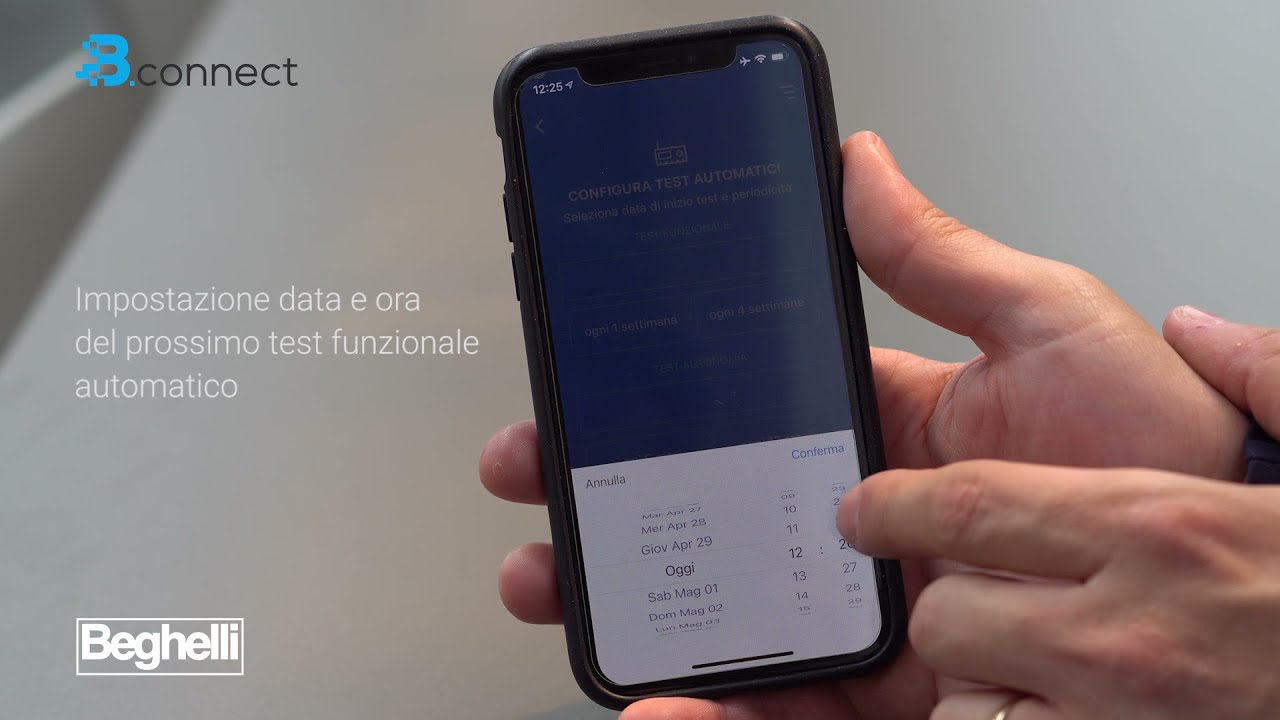 B. Connect - Configurazione test automatici e consultazione Logbook