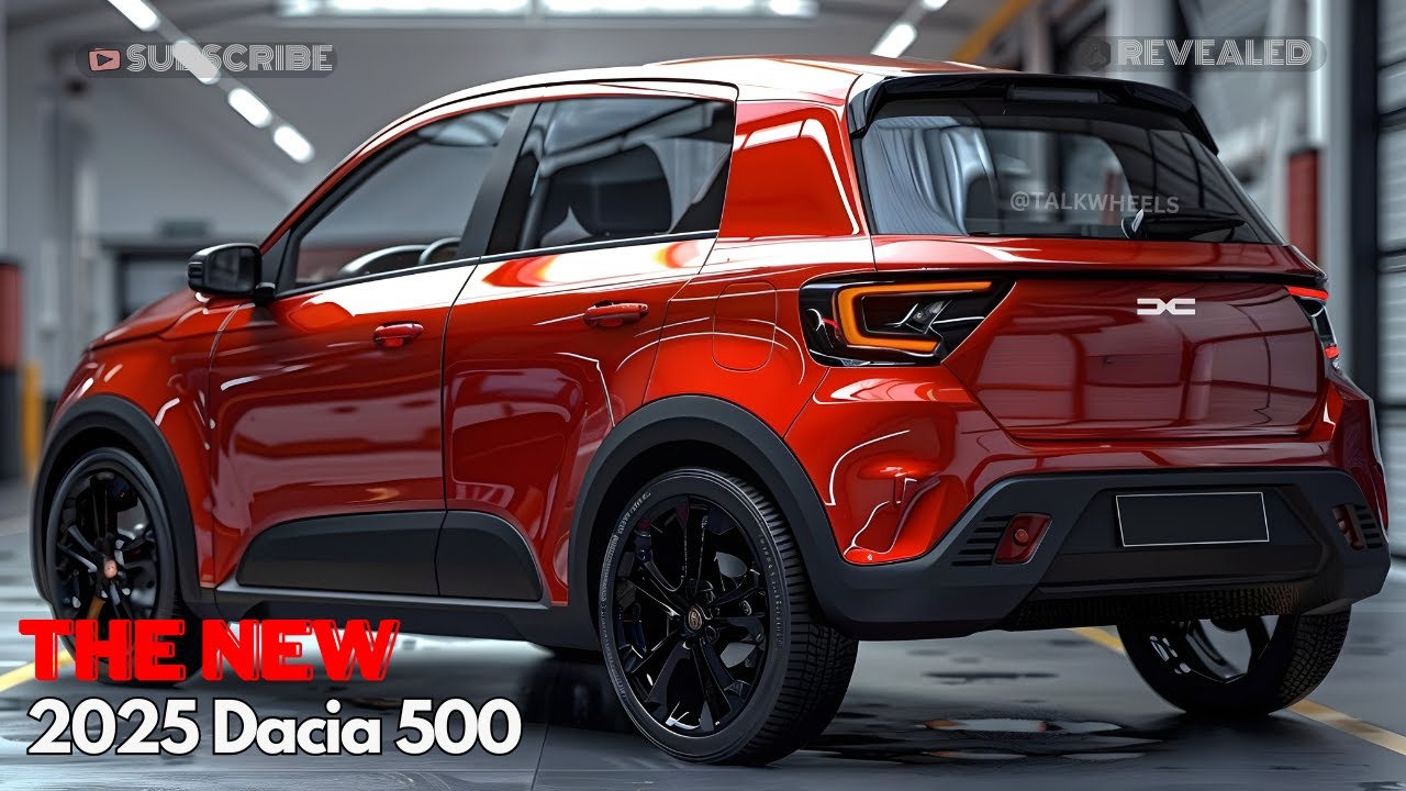 2025 DACIA 500 ujawniło - najtańszy samoch&oacute;d miejski Dacia?