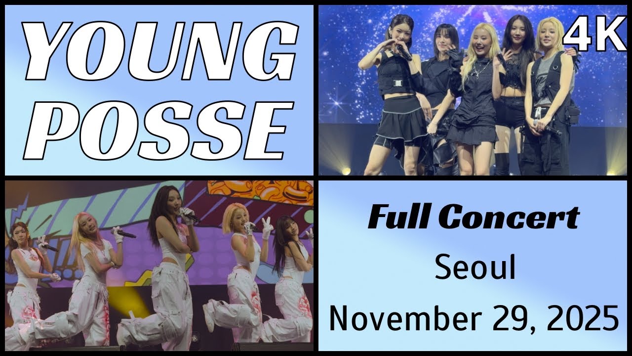 251129 영파씨 YOUNG POSSE - Full concert (28 songs) live @ Myunghwa Live Hall, Seoul 4K Fancam