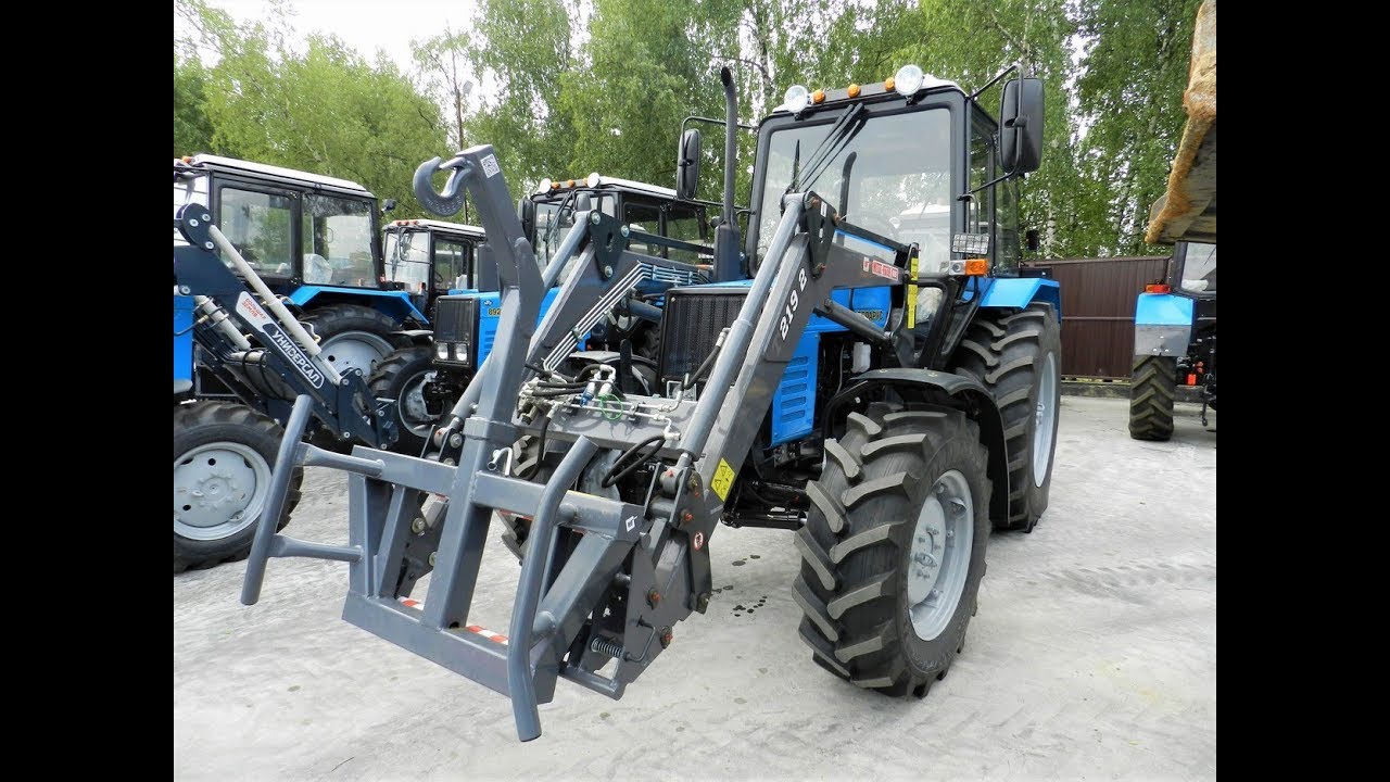 Мтз 920.2 с погрузчиком Metal-Fach Т 219/2 (джст)