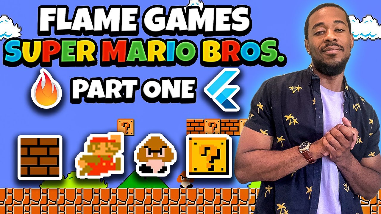 Recreating Super Mario Bros. with Flutter & Flame | Step-by-Step Tutorial | Part One 🍄 🎮 🔥