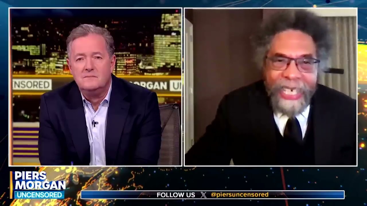 Piers Morgan and Cornel West Discuss Violence, Resistance, Political Struggle and Aaron Bushnell