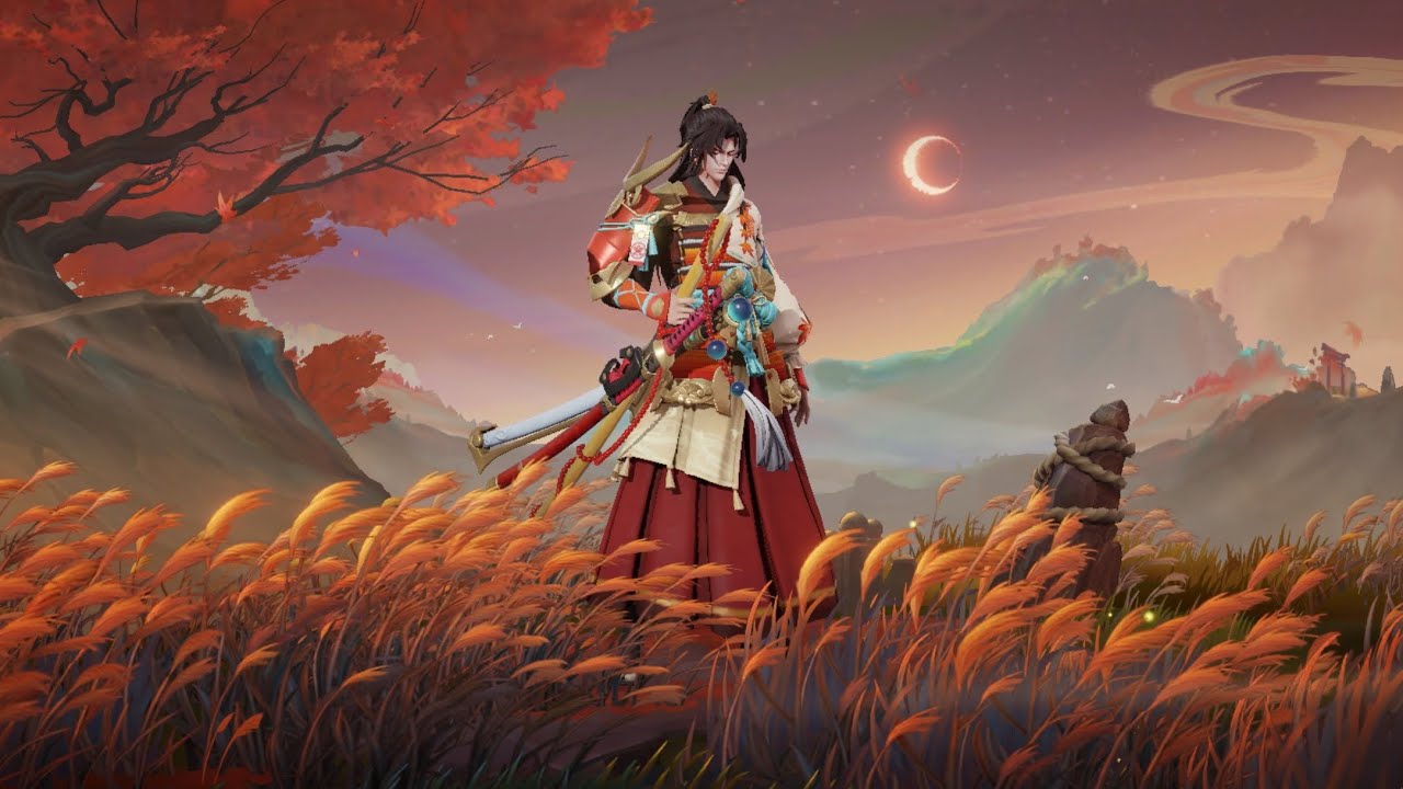 Skin Blessed do Ukyo Tachibana | HONOR OF KINGS 