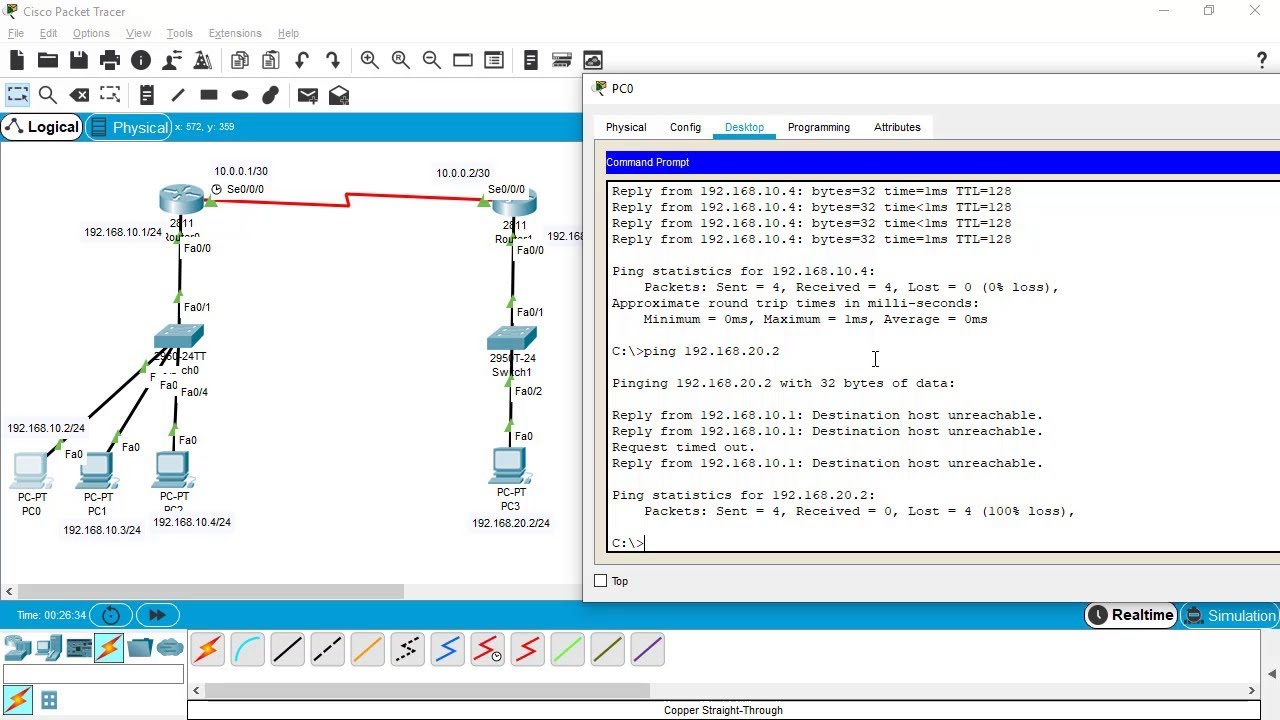 How to configure Router Configuration in Cisco Packet Tracer
