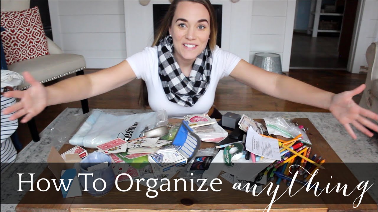 How To Organize Anything ft. My Junk Drawers