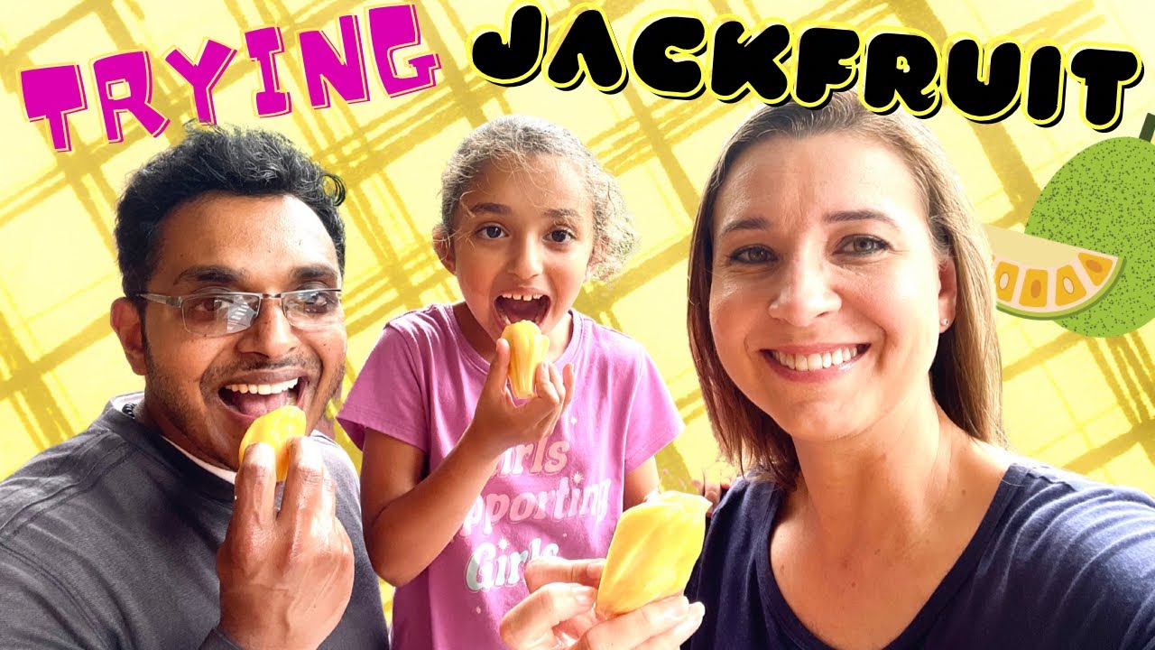 Trying Jackfruit For The First Time