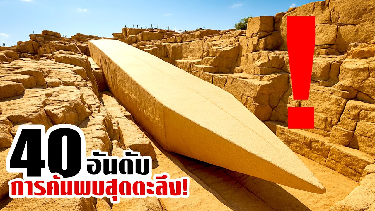 40 การค้นพบ..ที่มีเงื่อนงำทำให้โลกตะลึง (มัดรวมยาวๆ)