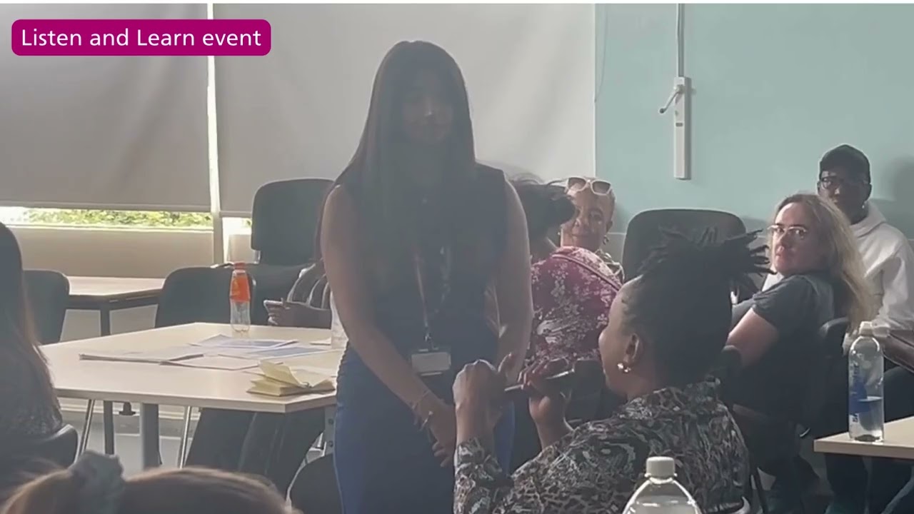 Adult Learning Disabilities Support Team: Listen and Learn event: 'Do you see me?'