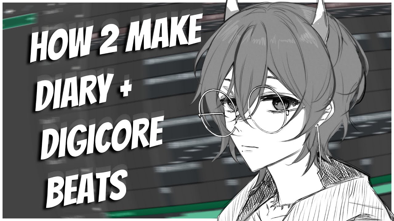 ( TUTORIAL ) how 2 make "DIGICORE" beats in fl studio!
