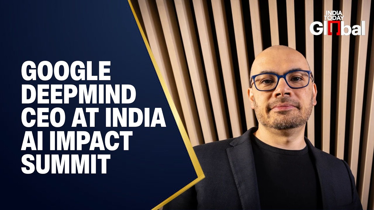 LIVE: Google DeepMind CEO Demis Hassabis Speaks at India AI Impact Summit 2026, New Delhi