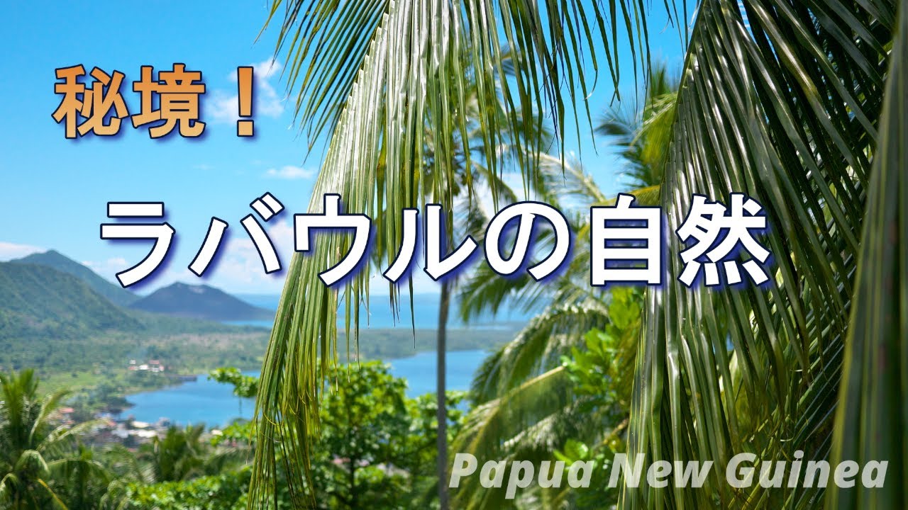 秘境！ パプアニューギニア ラバウルの自然 [Beautiful Nature in Rabaul]
