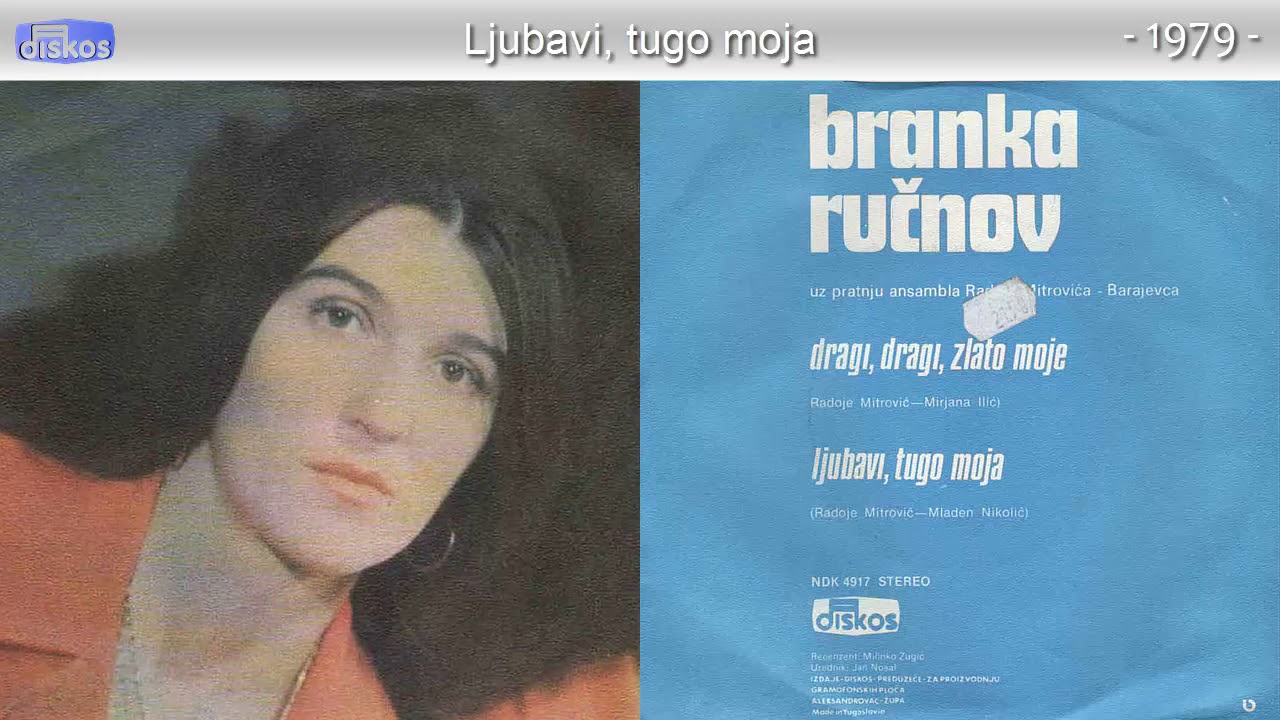 Branka Rucnov - Ljubavi, tugo moja - (Audio 1979)
