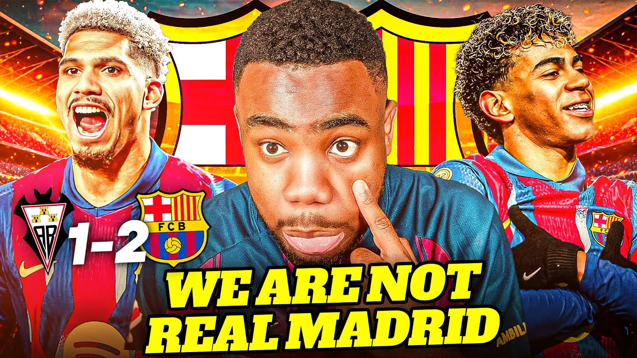 WE ARE NOT MADRID 😭 | BARÇA BEAT ALBACETE & MARCH INTO COPA SEMIS🔴🔵