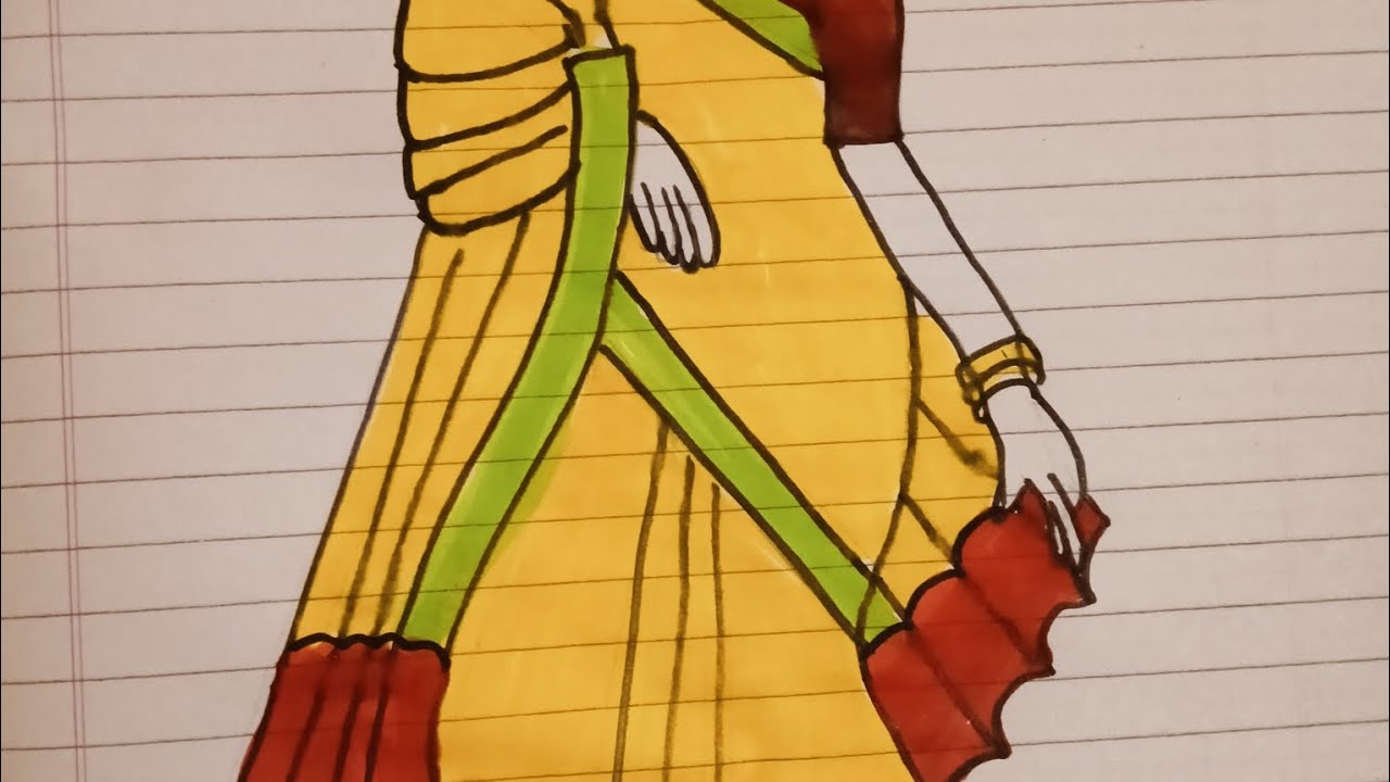How to make beautiful women ll खूबसूरत भारतीय नारी कैसे बनाएं#aryan Sharma 41art 