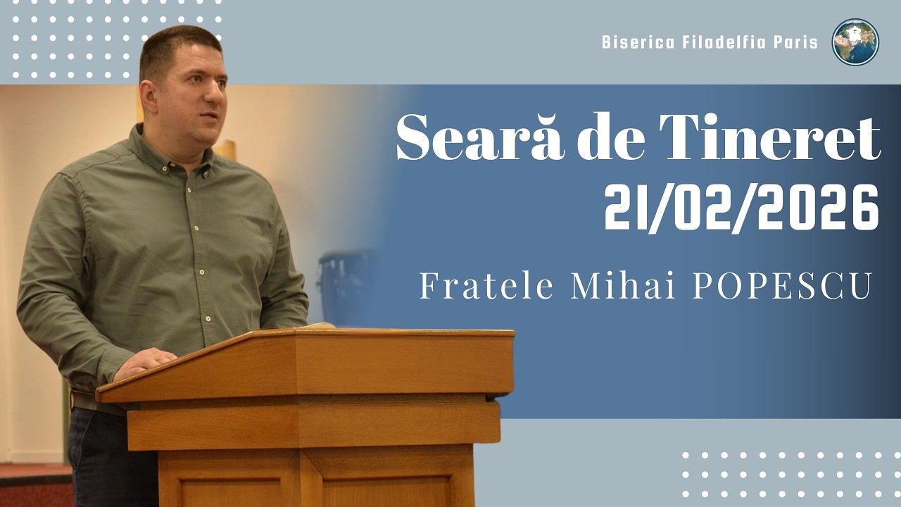 #BFP 21/02/2026 -  Seară de Tineret