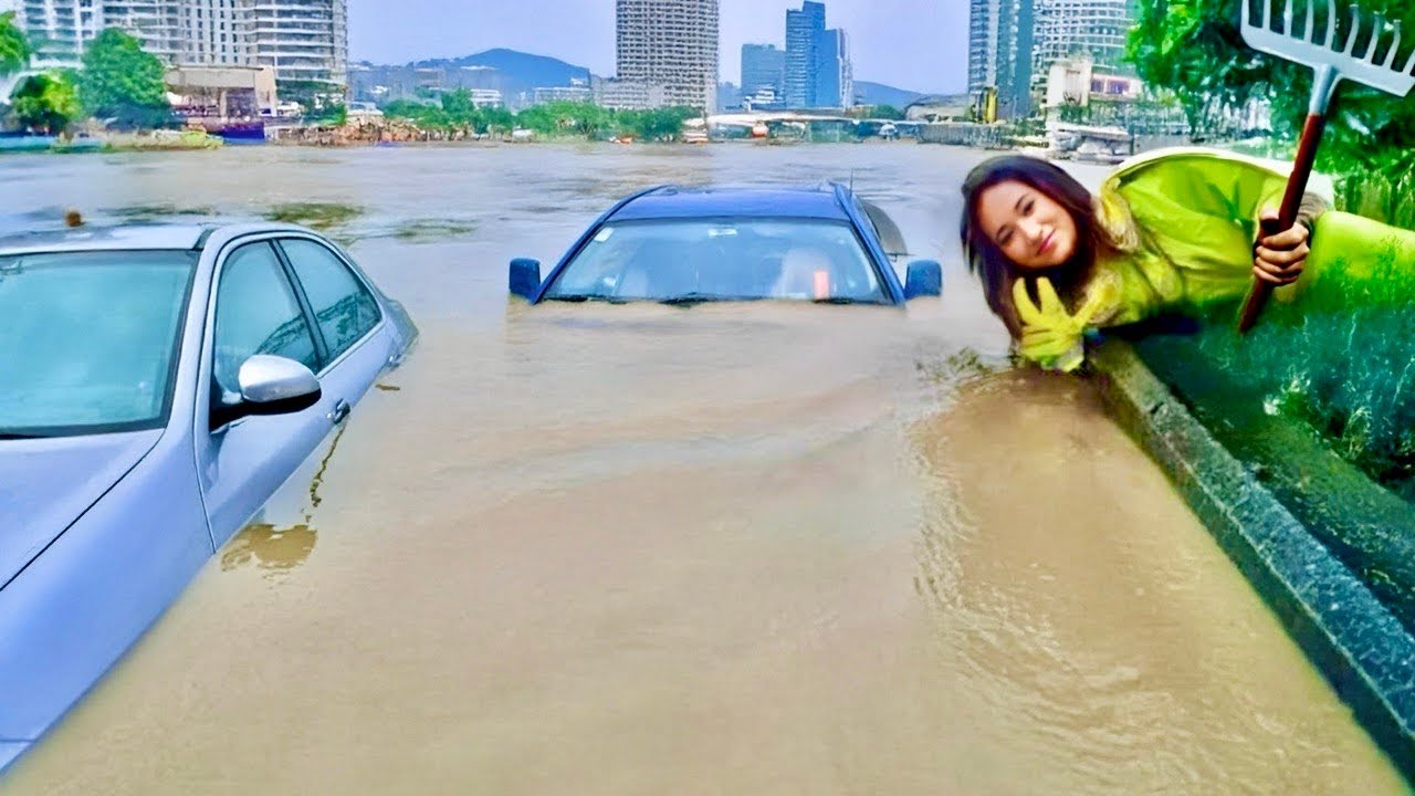 Unclogging a Flooded Street Drain Tools You Need!
