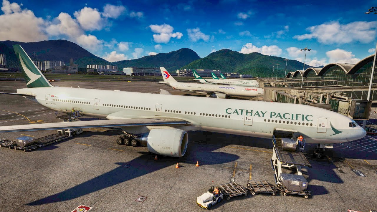 FULL FLIGHT: Hongkong - London. | Cathay Pacific Boeing 777-300ER | MSFS 2020 | VATSIM ATC.