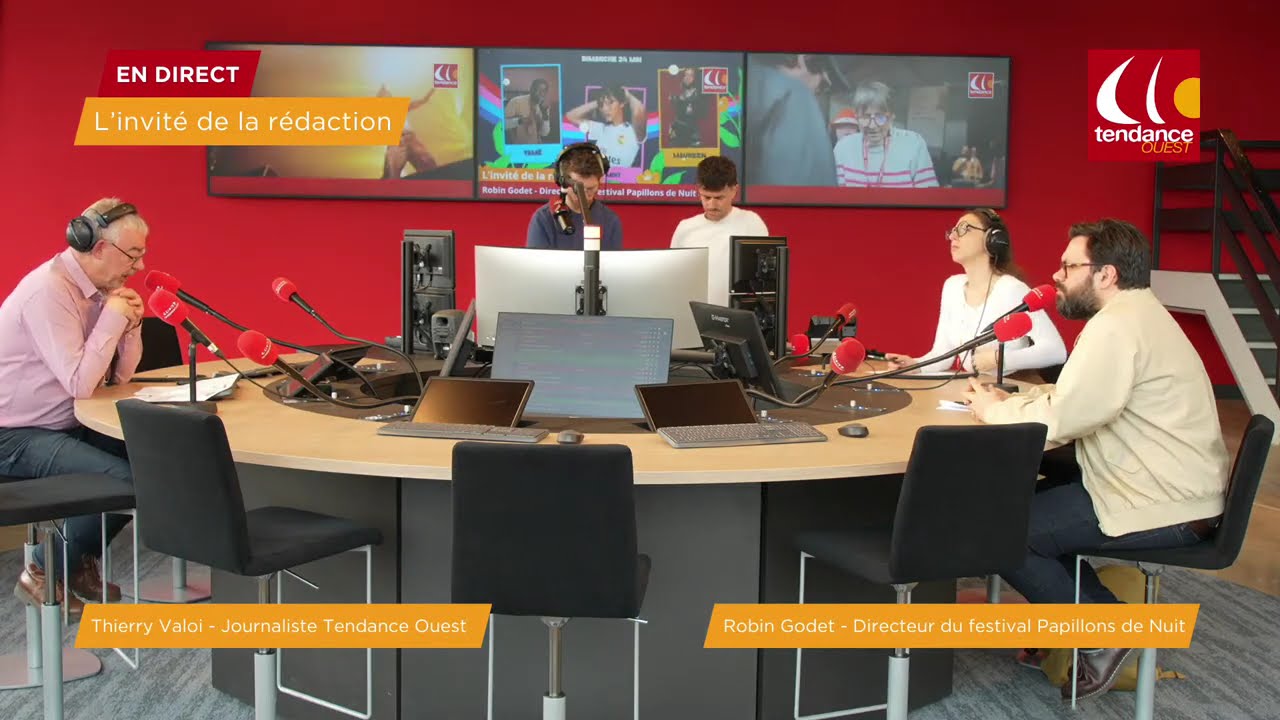 12h - L'invité de la rédaction - Robin Godet, directeur du festival Papillons de Nuit