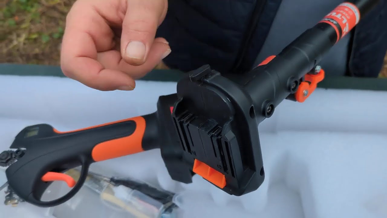 Unboxing Kit de Poda ALTUNA a Bater&iacute;a con P&eacute;rtiga | Motosierra y Tijera El&eacute;ctrica