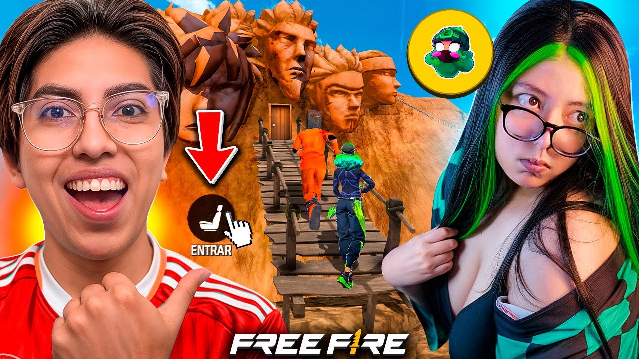 ASI PUDIMOS ENTRAR a LA MONTAÑA OCULTA en FREE FIRE 😱