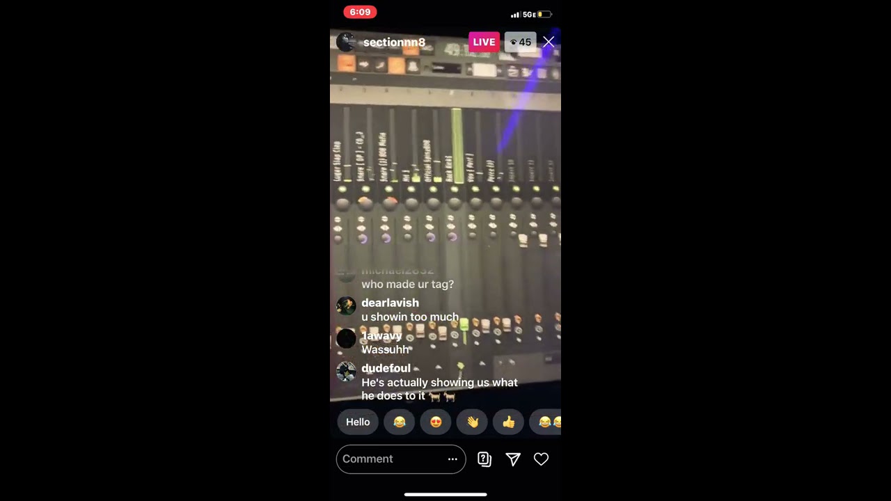 Section 8 Shows Screen and Talks about Beef with Yung Mal