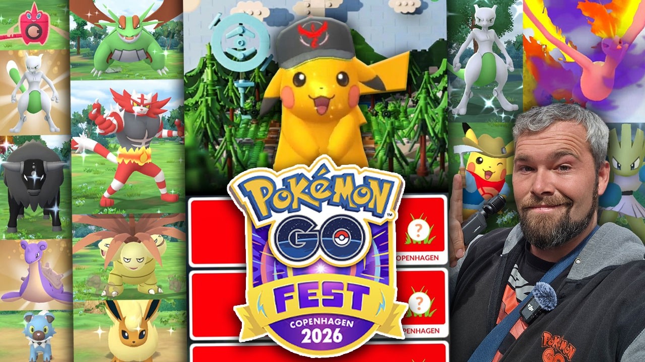 Copenhagen GO Fest, дни 3 и 4! Шундо! Хандо! Мифические покемоны! Шайни! И многое другое!