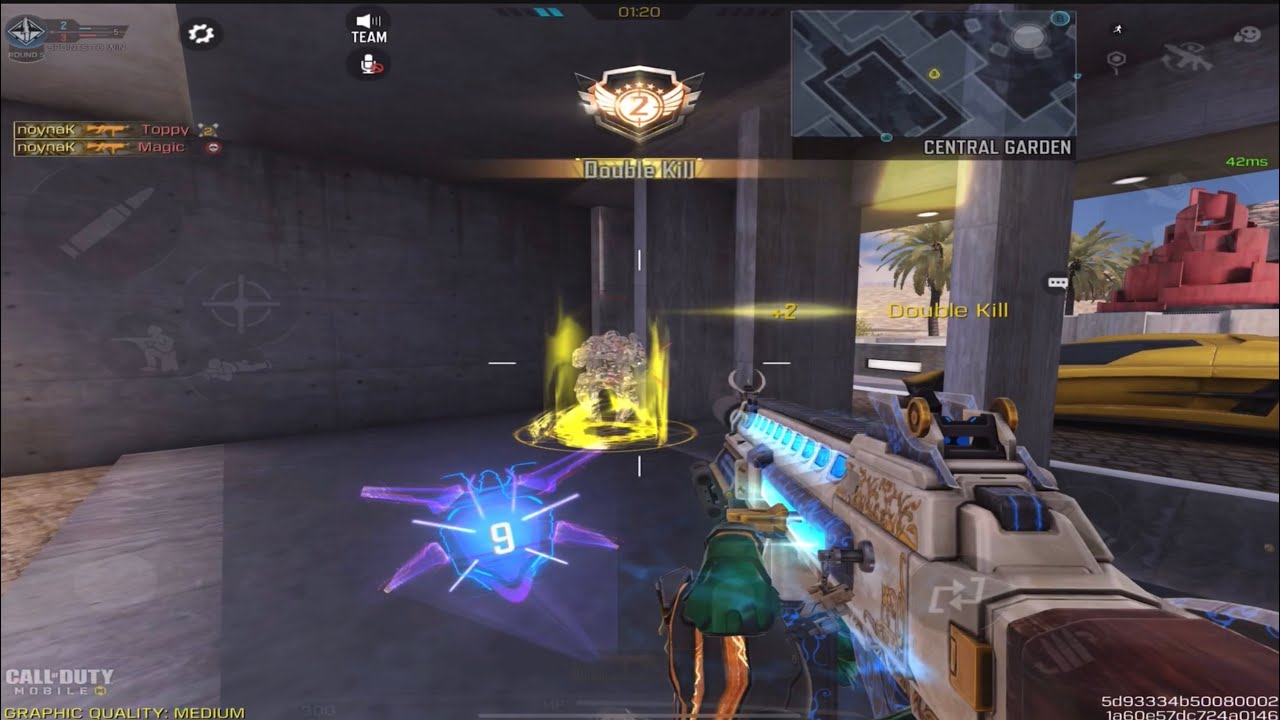 the hg40 might be my new fav smg(Legendary HG40 Gold Standard)(cod mobile search and destroy)(CODM)